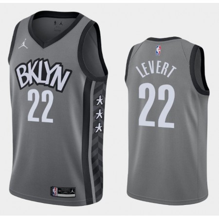 Herren NBA Brooklyn Nets Trikot Caris LeVert 22 Jordan Brand 2020-2021 Statement Edition Swingman